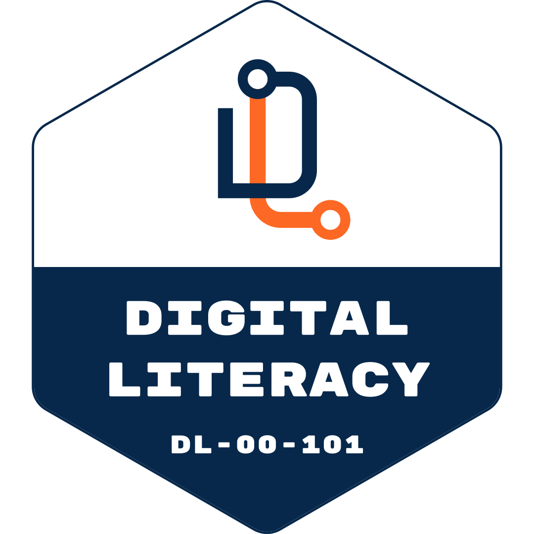 Digital Literacy DL-00-101 Badge
